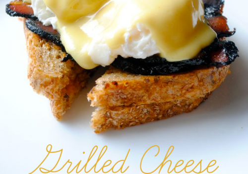 Grilled Cheese Eggs Benny