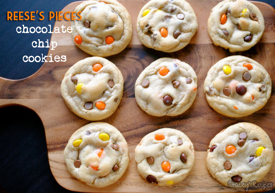 Reese's Pieces Chocolate Chip Cookies