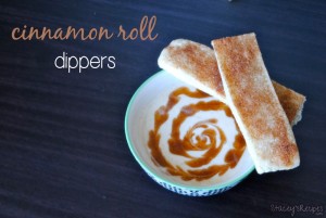 Cinnamon Roll Dippers