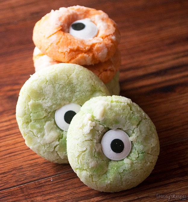 Monster Crinkle Cookies