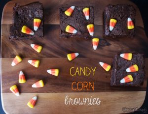 Candy Corn Brownies