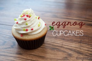 Eggnog Cupcake