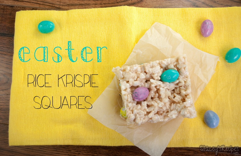 Easter Rice Krispie Squares